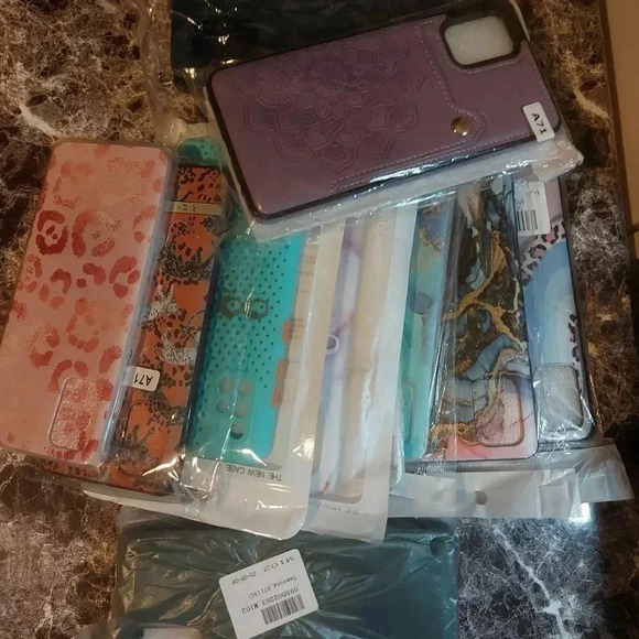 Samsung A71 4G Bundle :  4 Wallet Cases and 13 Cases with Patterns - MEGA DEAL! - Picture 14 of 16